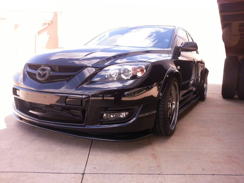 photo 2 Mazda MAZDASPEED3 custom wheels Cosmis Racing XT005R  18x9.0, ET +25, tire size 245/40 R18. x ET 