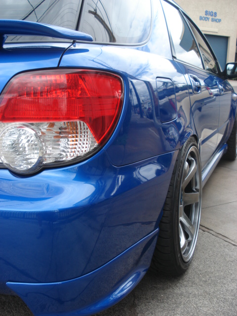 photo 4 Subaru Impreza WRX custom wheels Rota Grid 18x10.0, ET +30, tire size 255/35 R18. 18x10.0 ET+32