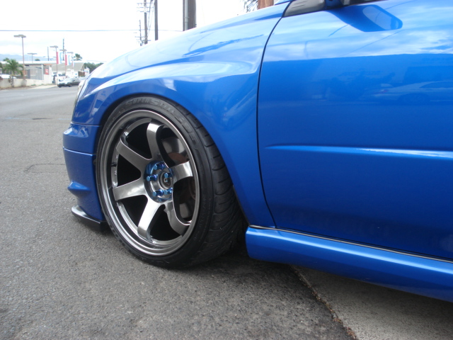 photo 6 Subaru Impreza WRX custom wheels Rota Grid 18x10.0, ET +30, tire size 255/35 R18. 18x10.0 ET+32