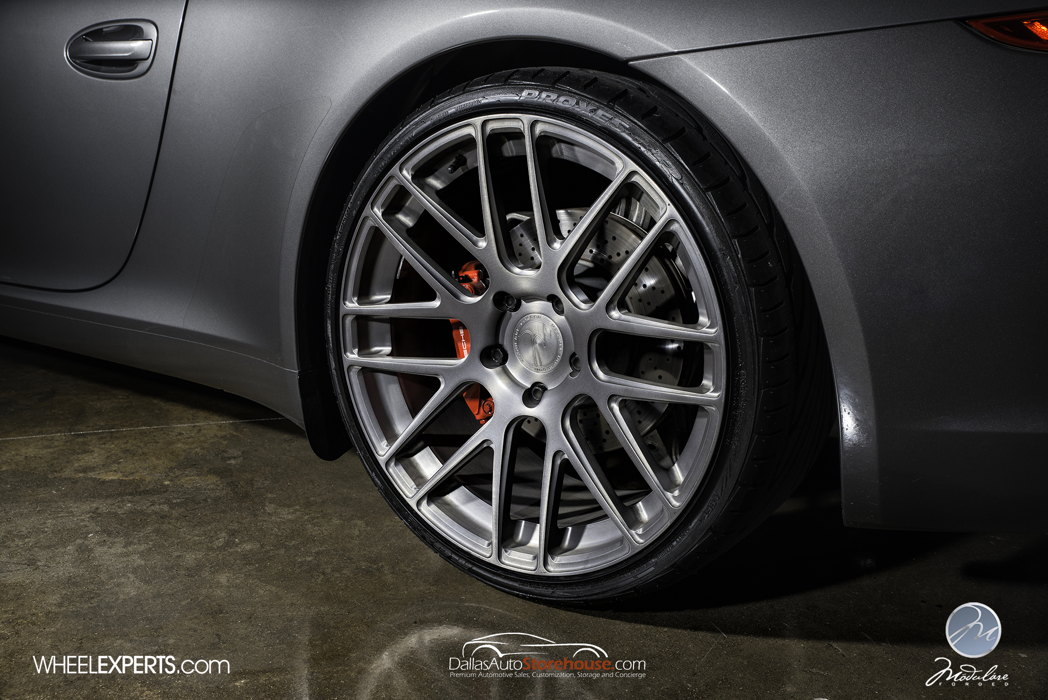photo 7 Porsche 911 custom wheels Modulare B14 Evo  21x, ET , tire size X R21. x ET 