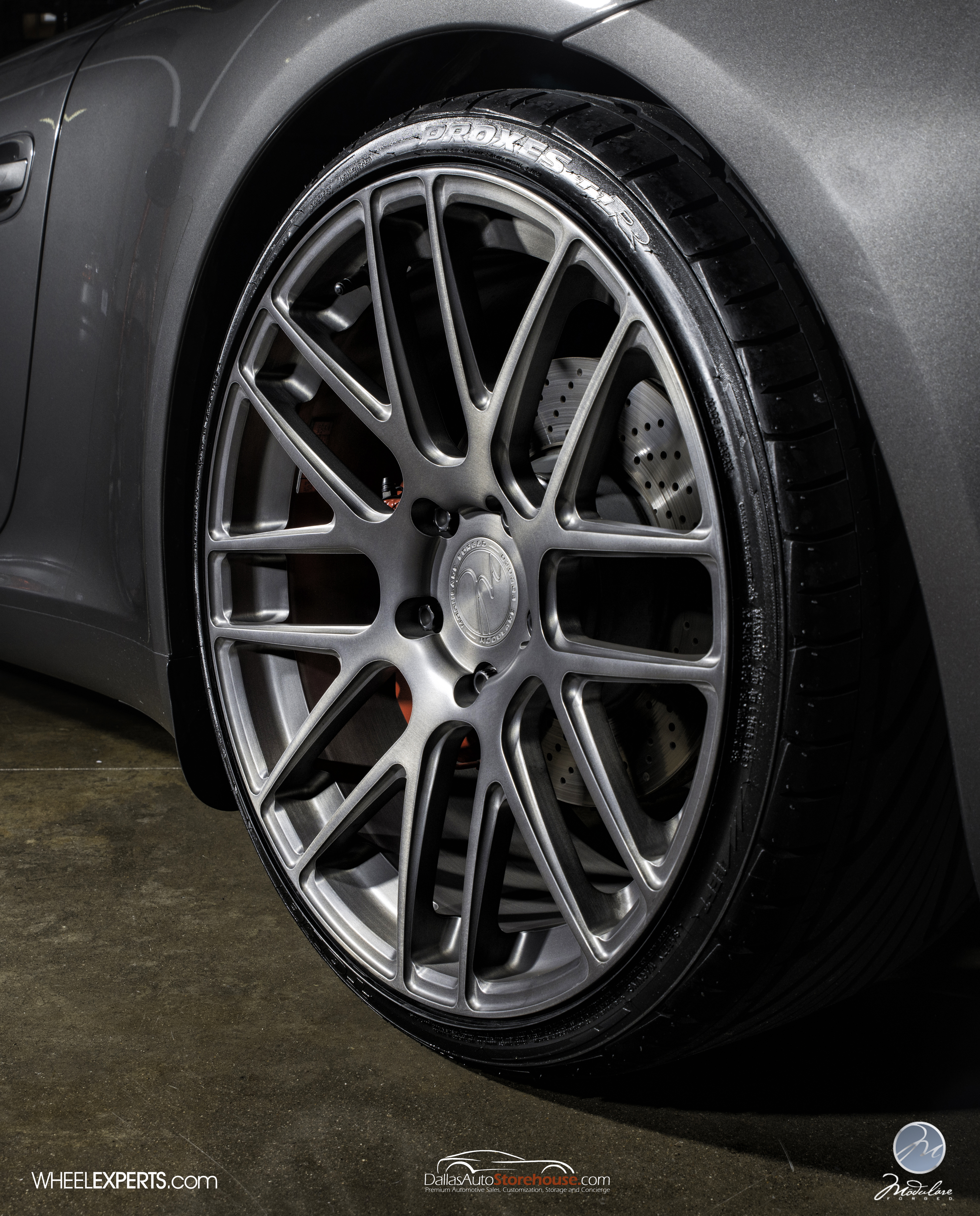 photo 10 Porsche 911 custom wheels Modulare B14 Evo  21x, ET , tire size X R21. x ET 