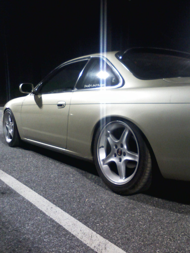 photo 4 Nissan S14 custom wheels Ford Mustang Cobra R 17x9.0, ET +26, tire size 225/45 R17. x ET 255/40 R