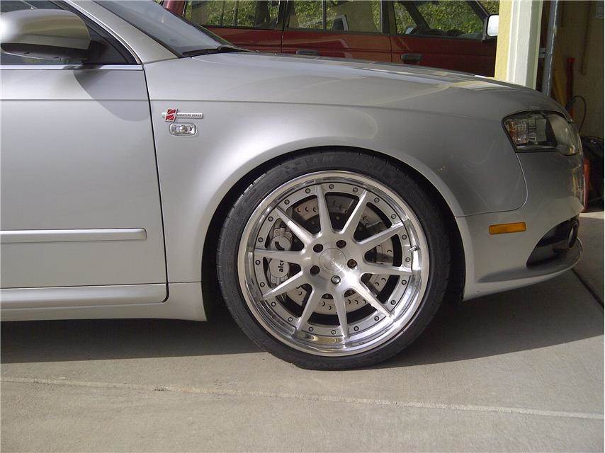 photo 4 Audi A4 custom wheels ADV 1.10 19x9.0, ET +35, tire size 245/35 R19. x ET 