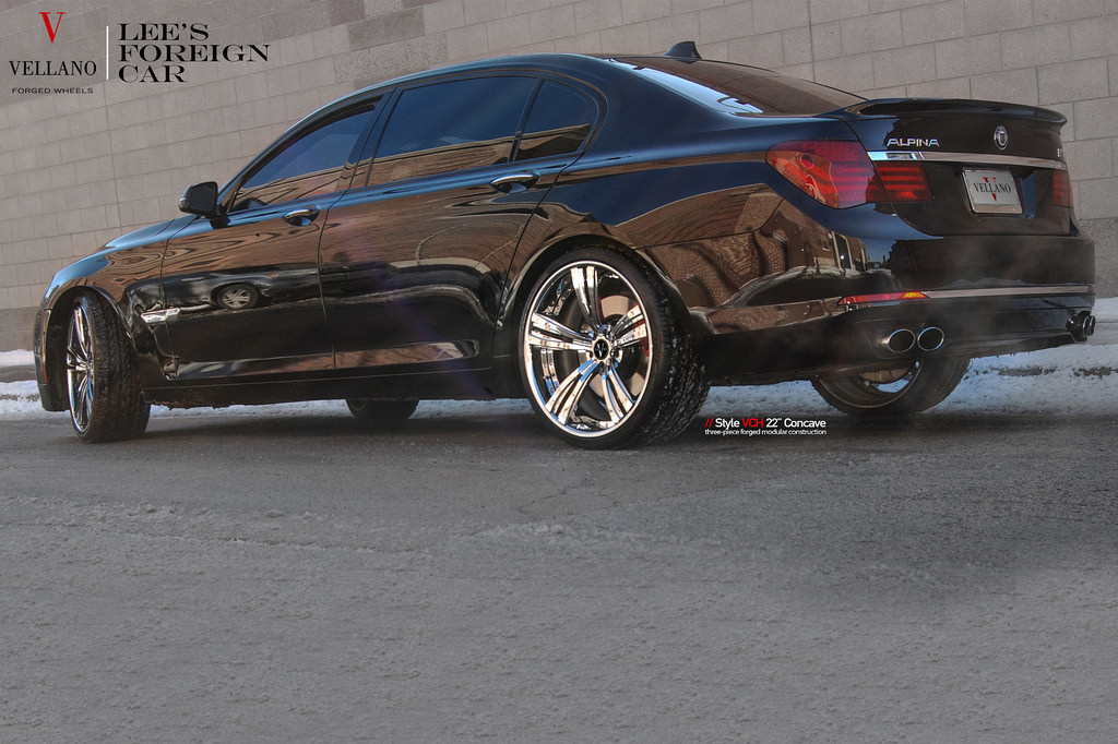 photo 3 BMW ALPINA B7 custom wheels Vellano VCH 22x, ET , tire size X R22. x ET 