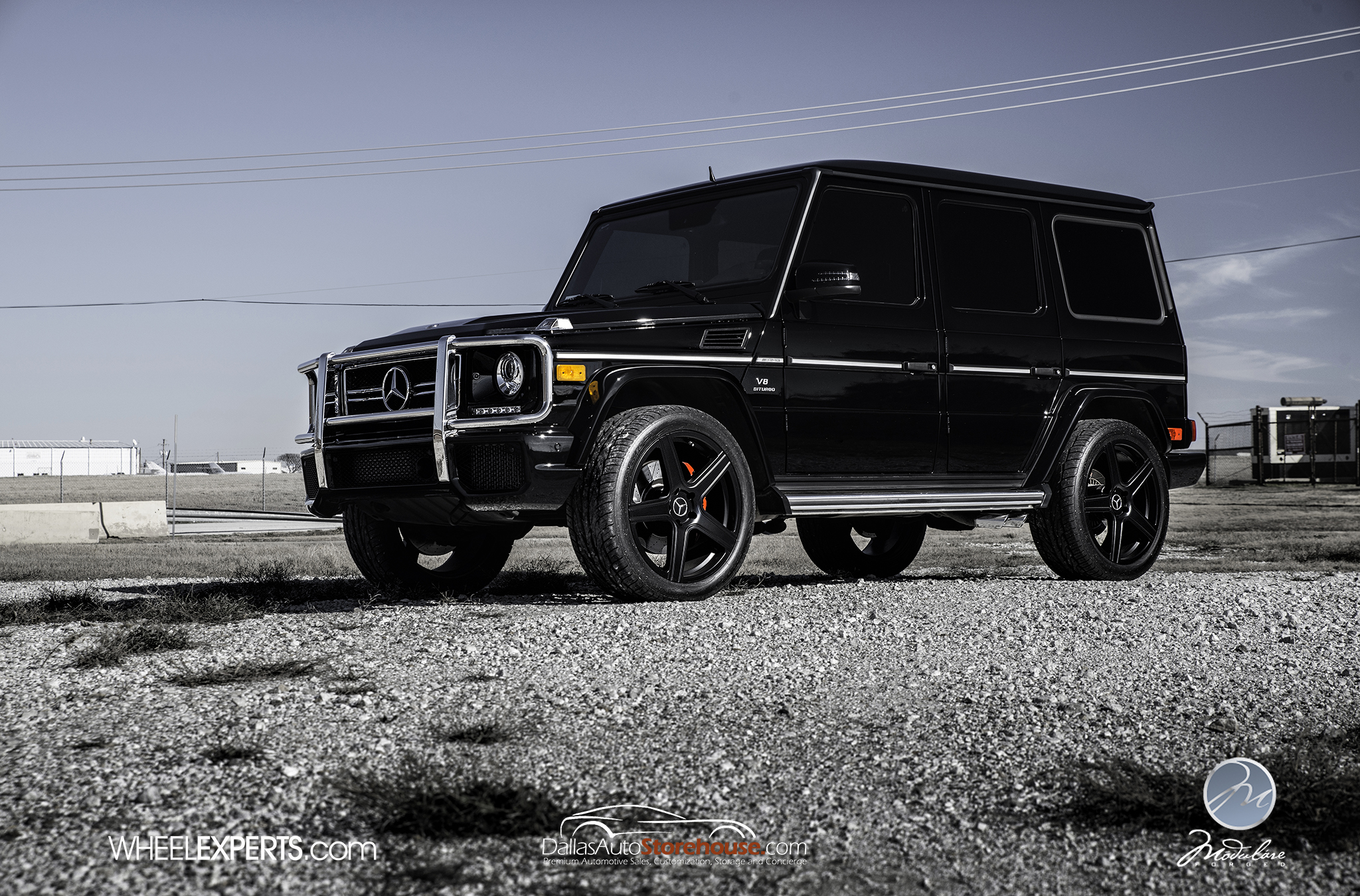 photo 1 Mercedes-Benz G-Class custom wheels Modulare B7 22x10.0, ET , tire size 305/40 R22. x ET 