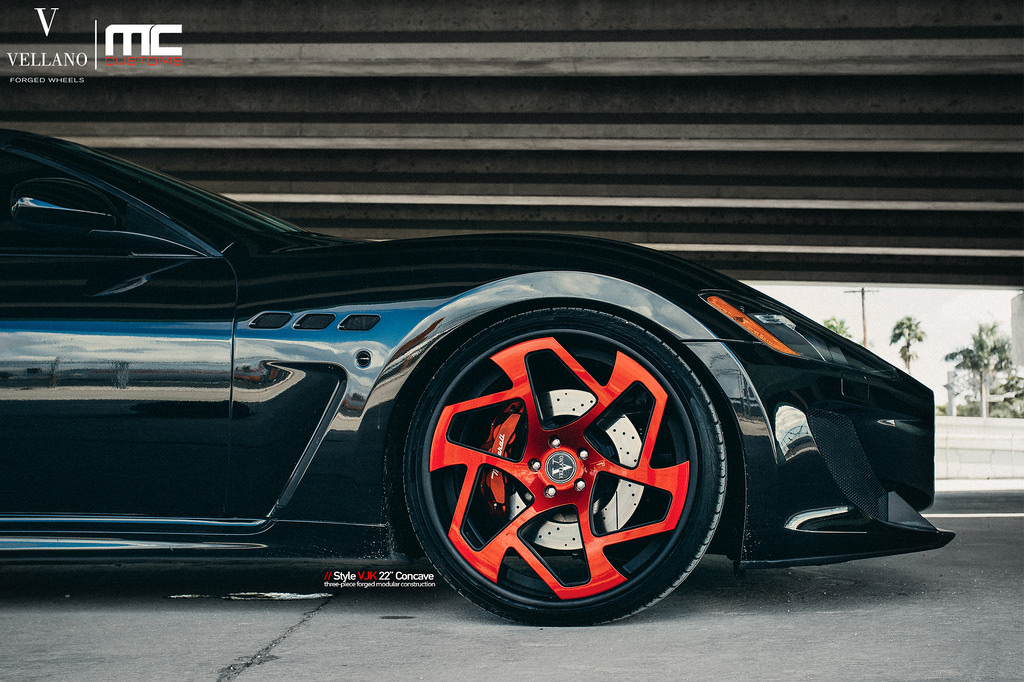 photo 2 Maserati GranTurismo custom wheels Vellano VJK 22x, ET , tire size X R22. x ET 