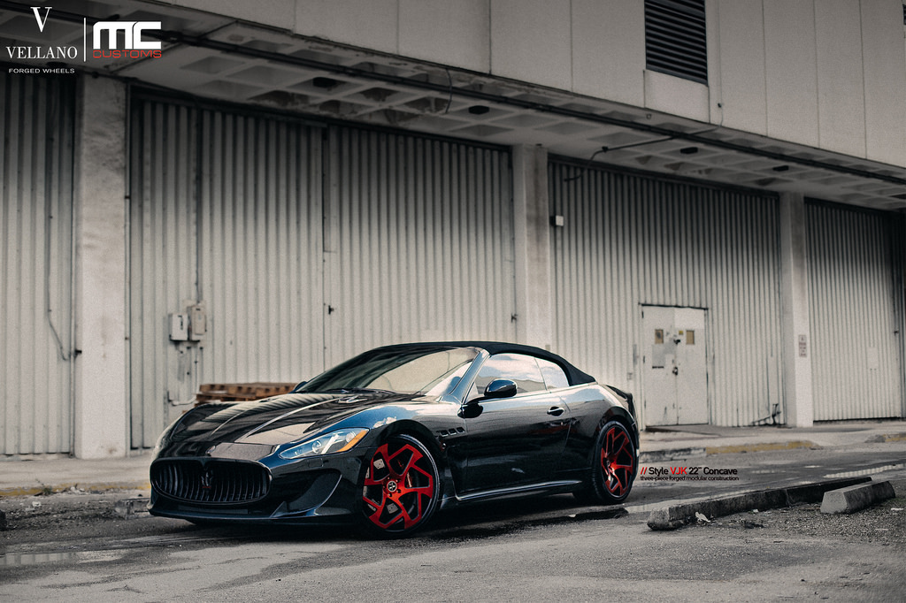 photo 3 Maserati GranTurismo custom wheels Vellano VJK 22x, ET , tire size X R22. x ET 