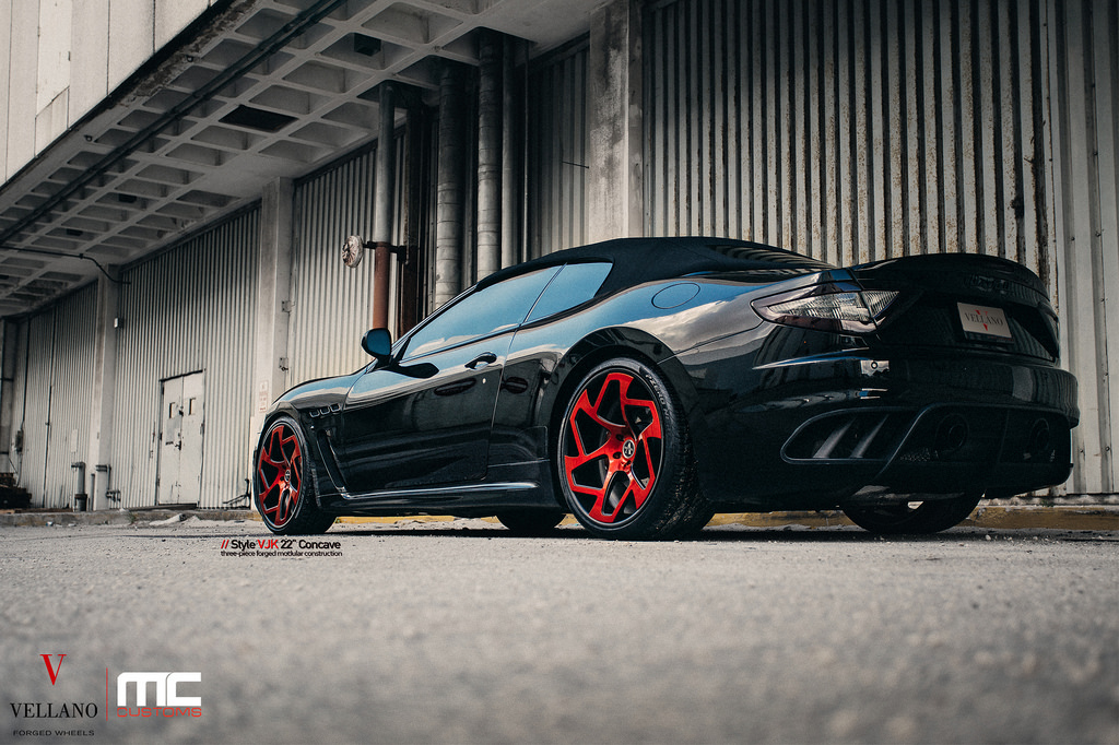 photo 4 Maserati GranTurismo custom wheels Vellano VJK 22x, ET , tire size X R22. x ET 