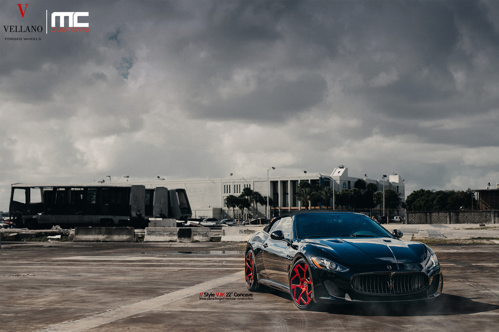 photo 5 Maserati GranTurismo custom wheels Vellano VJK 22x, ET , tire size X R22. x ET 