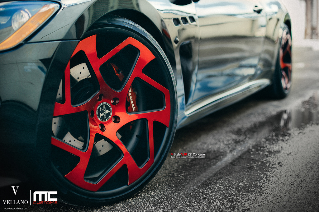 photo 6 Maserati GranTurismo custom wheels Vellano VJK 22x, ET , tire size X R22. x ET 