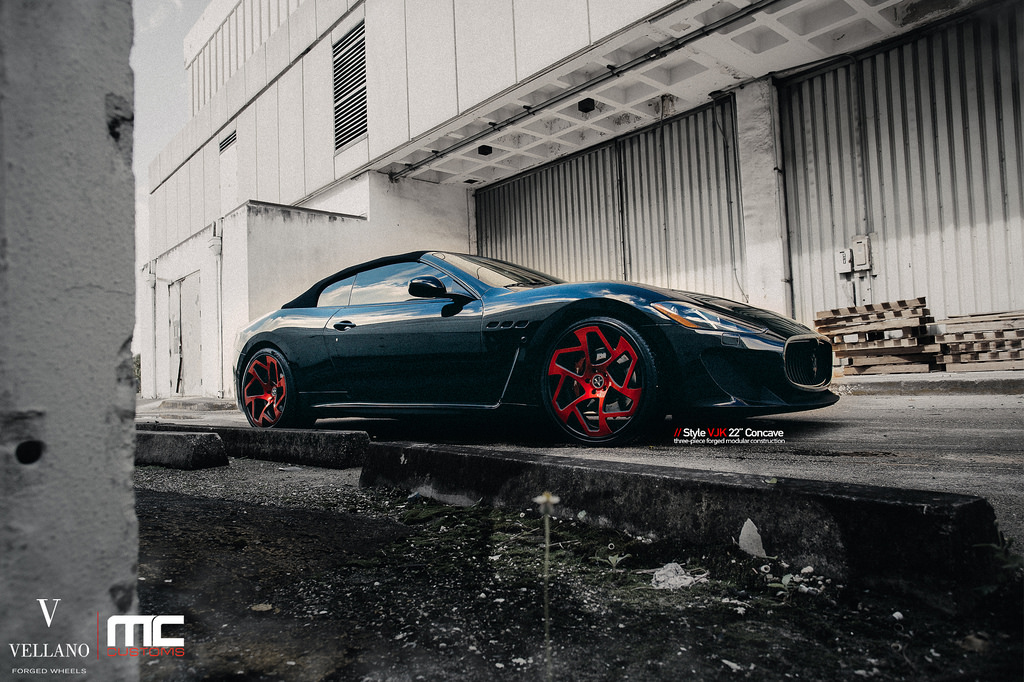 photo 7 Maserati GranTurismo custom wheels Vellano VJK 22x, ET , tire size X R22. x ET 