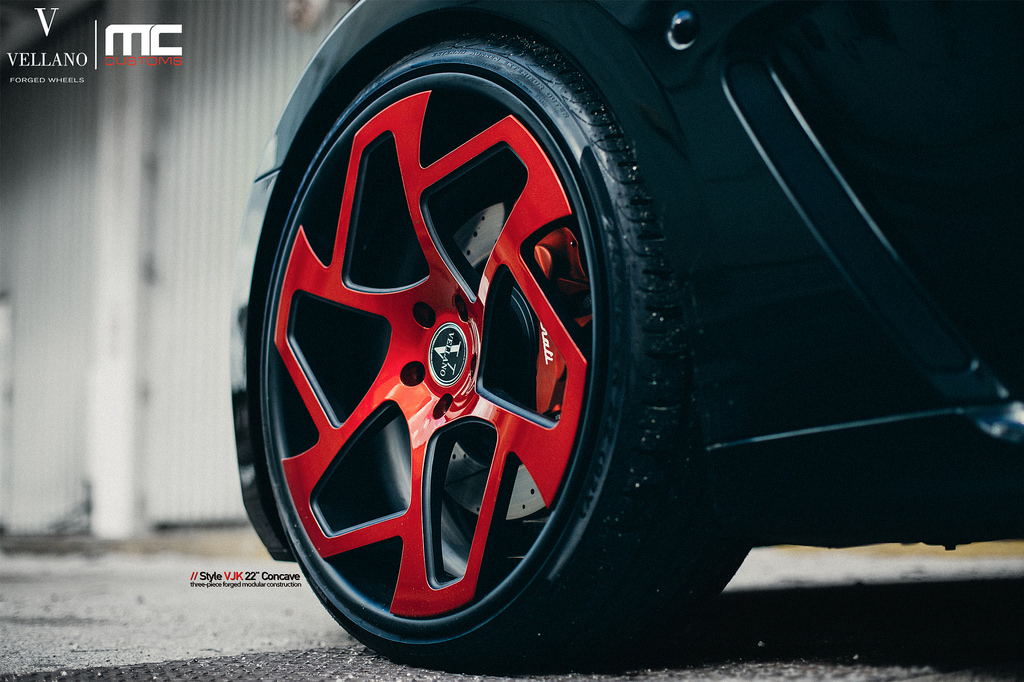 photo 1 Maserati GranTurismo custom wheels Vellano VJK 22x, ET , tire size X R22. x ET 