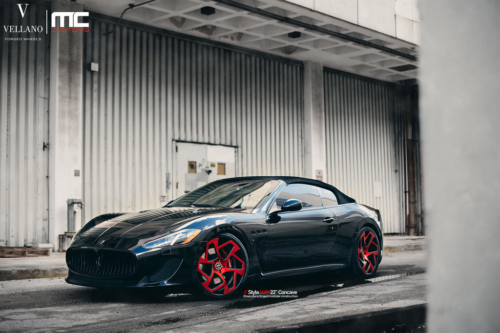 photo 8 Maserati GranTurismo custom wheels Vellano VJK 22x, ET , tire size X R22. x ET 