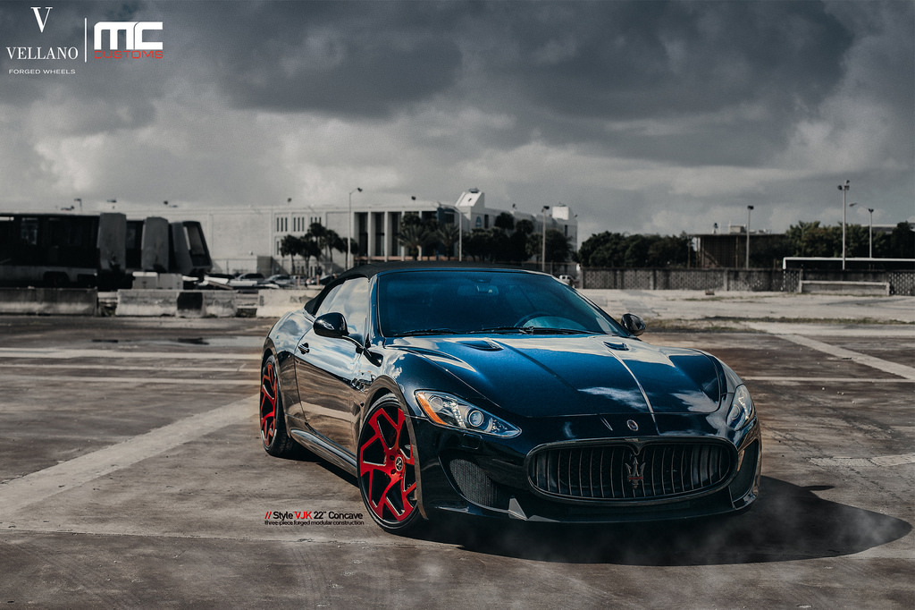 photo 9 Maserati GranTurismo custom wheels Vellano VJK 22x, ET , tire size X R22. x ET 