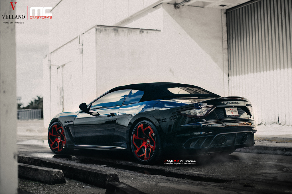 photo 10 Maserati GranTurismo custom wheels Vellano VJK 22x, ET , tire size X R22. x ET 
