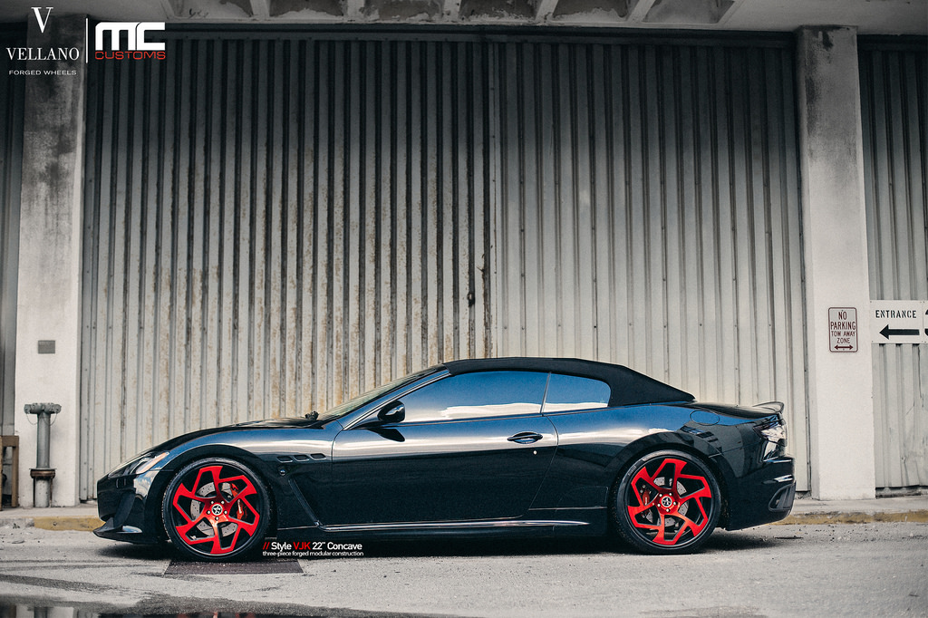 photo 11 Maserati GranTurismo custom wheels Vellano VJK 22x, ET , tire size X R22. x ET 
