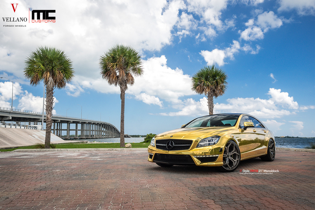 photo 2 Mercedes-Benz CLS-Class custom wheels Vellano VM18 21x, ET , tire size X R21. x ET