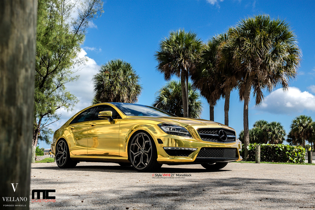 photo 3 Mercedes-Benz CLS-Class custom wheels Vellano VM18 21x, ET , tire size X R21. x ET