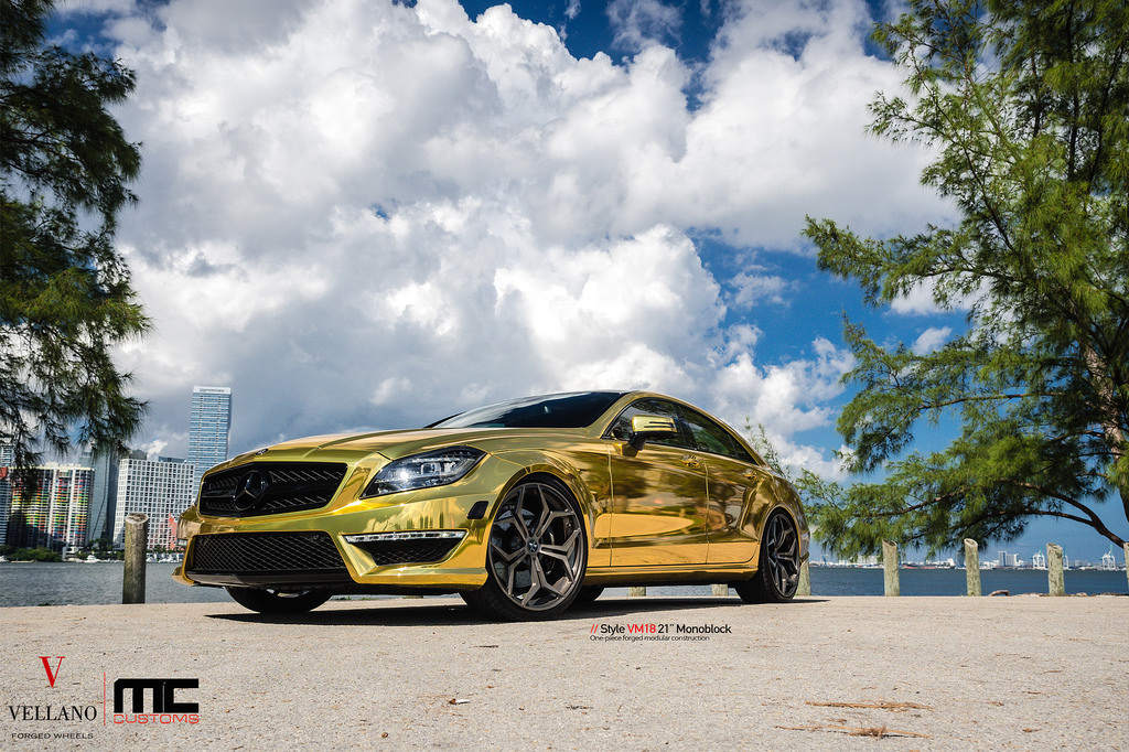 photo 5 Mercedes-Benz CLS-Class custom wheels Vellano VM18 21x, ET , tire size X R21. x ET