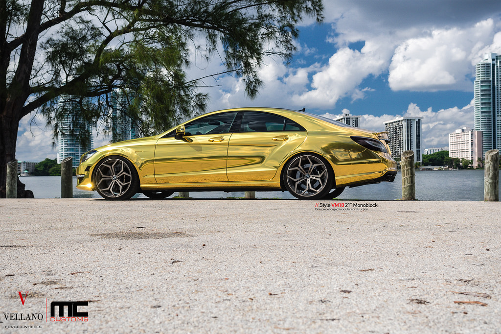 photo 7 Mercedes-Benz CLS-Class custom wheels Vellano VM18 21x, ET , tire size X R21. x ET