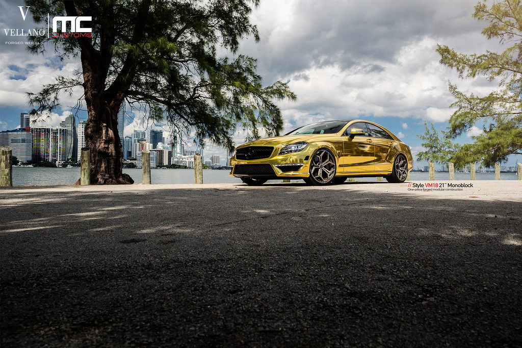 photo 8 Mercedes-Benz CLS-Class custom wheels Vellano VM18 21x, ET , tire size X R21. x ET