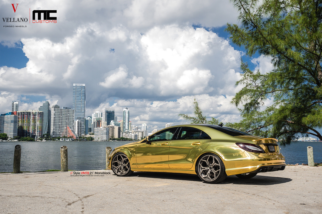 photo 9 Mercedes-Benz CLS-Class custom wheels Vellano VM18 21x, ET , tire size X R21. x ET