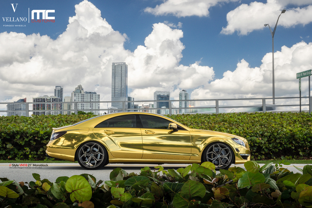 photo 11 Mercedes-Benz CLS-Class custom wheels Vellano VM18 21x, ET , tire size X R21. x ET