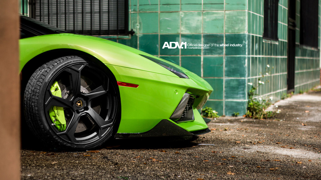 photo 1 Lamborghini Aventador custom wheels ADV.1 Reventador M.V1 20x9.0, ET , tire size X R20. 21x12.5 ET 