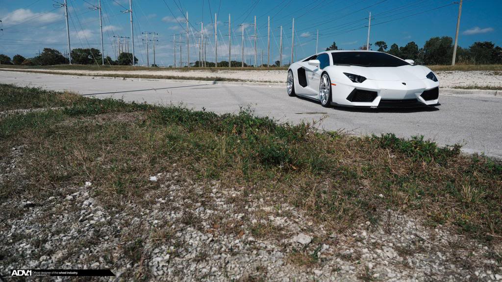 photo 2 Lamborghini Aventador custom wheels ADV5.2 Track Spec CS 21x9.5, ET , tire size X R21. 22x12.5 ET