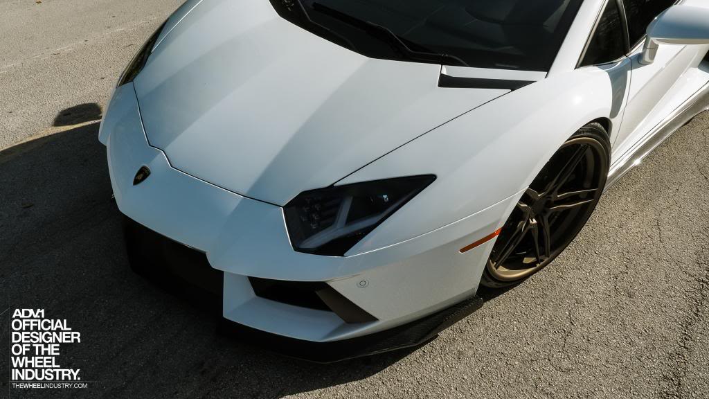 photo 2 Lamborghini Aventador custom wheels ADV05 CS SERIES 21x9.5, ET , tire size X R21. 22x12.5 ET 