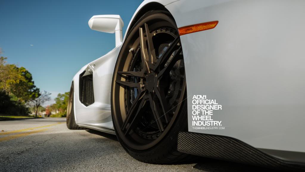 photo 1 Lamborghini Aventador custom wheels ADV05 CS SERIES 21x9.5, ET , tire size X R21. 22x12.5 ET 