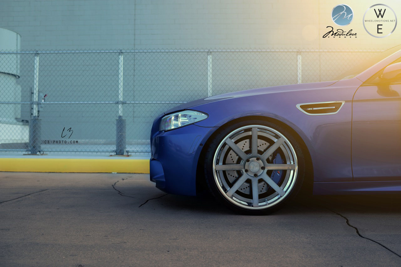 photo 3 BMW M5 custom wheels Modulare S28 21x9.5, ET , tire size X R21. 21x11.0 ET 