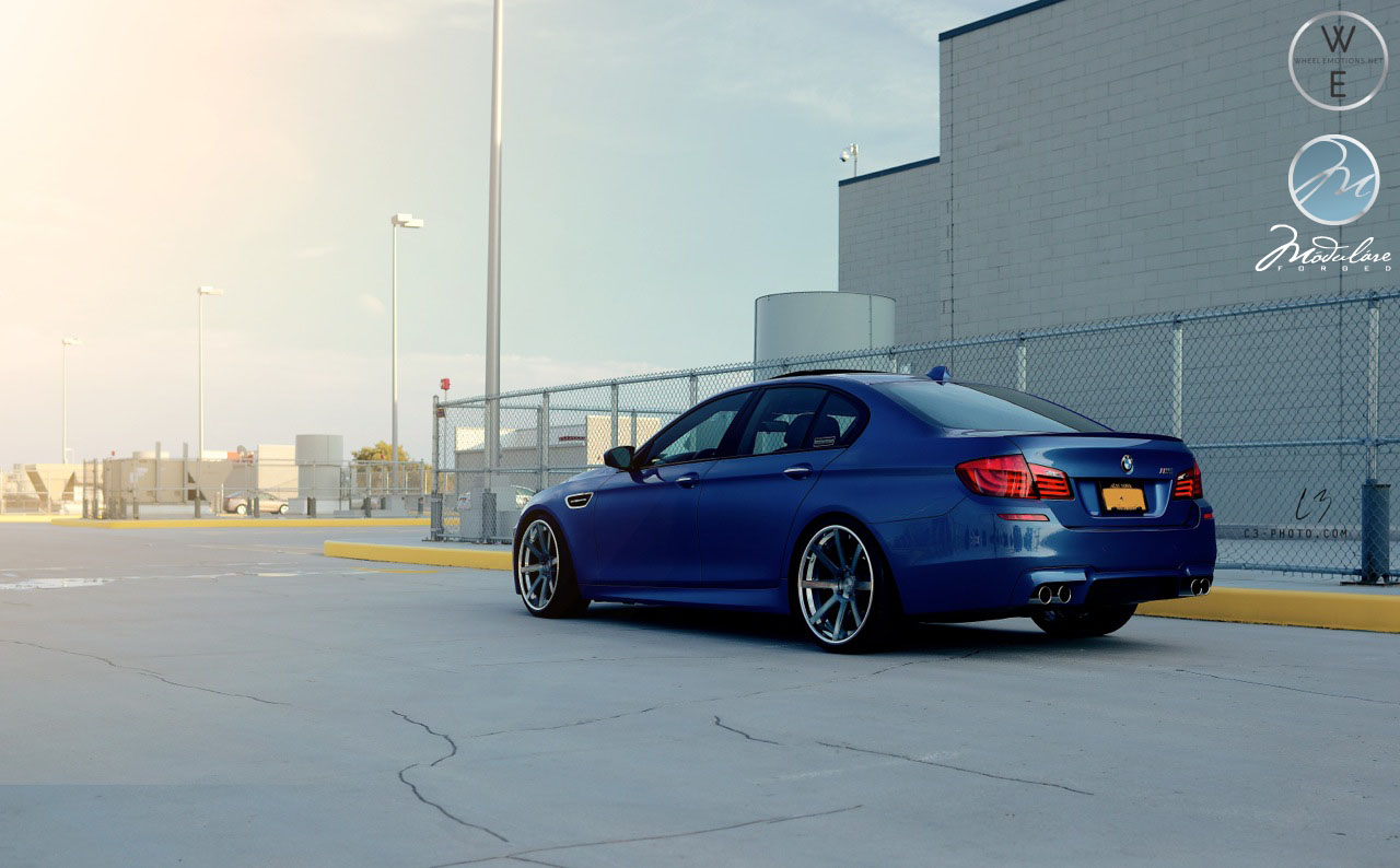 photo 4 BMW M5 custom wheels Modulare S28 21x9.5, ET , tire size X R21. 21x11.0 ET 
