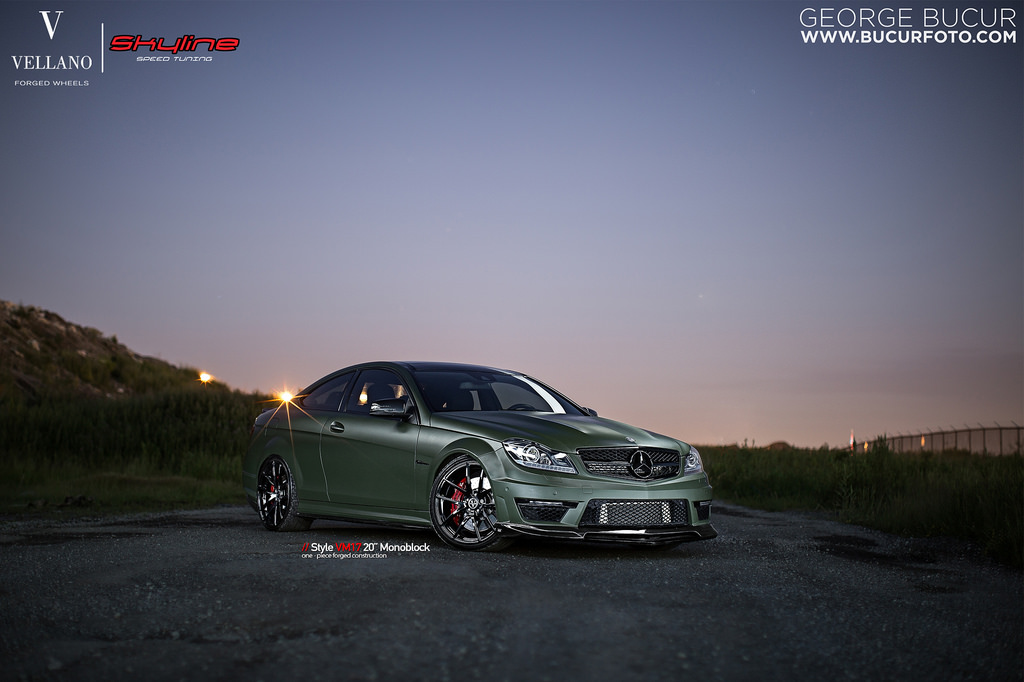 photo 2 Mercedes-Benz C-Class custom wheels Vellano VM17 20x, ET , tire size X R20. x ET 