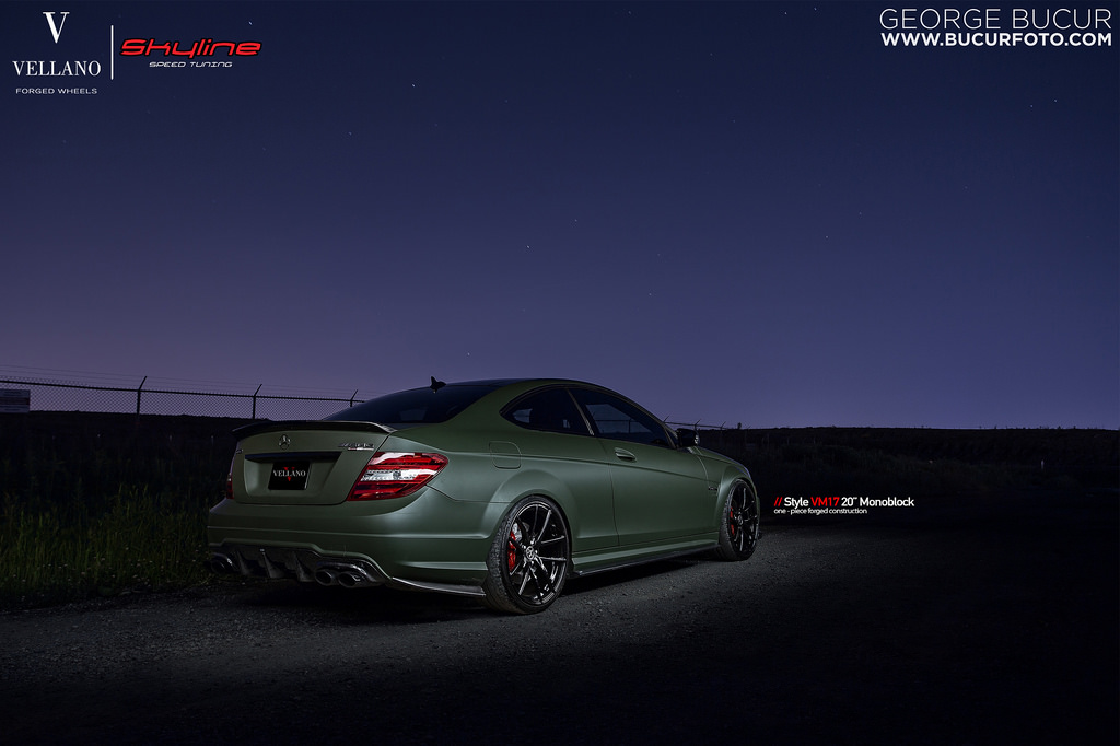 photo 3 Mercedes-Benz C-Class custom wheels Vellano VM17 20x, ET , tire size X R20. x ET 