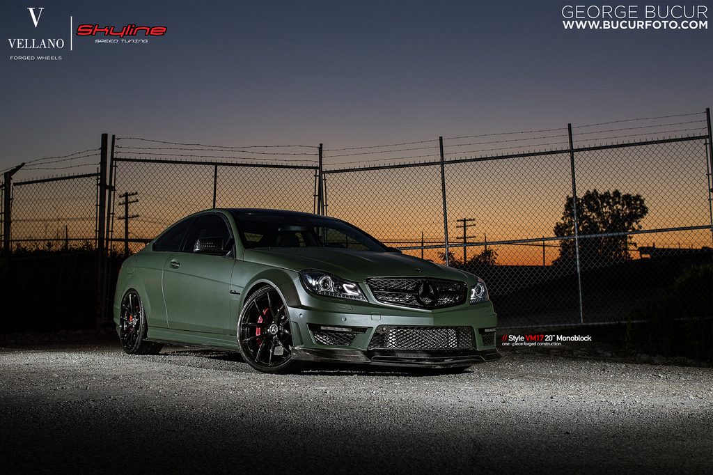 photo 5 Mercedes-Benz C-Class custom wheels Vellano VM17 20x, ET , tire size X R20. x ET 