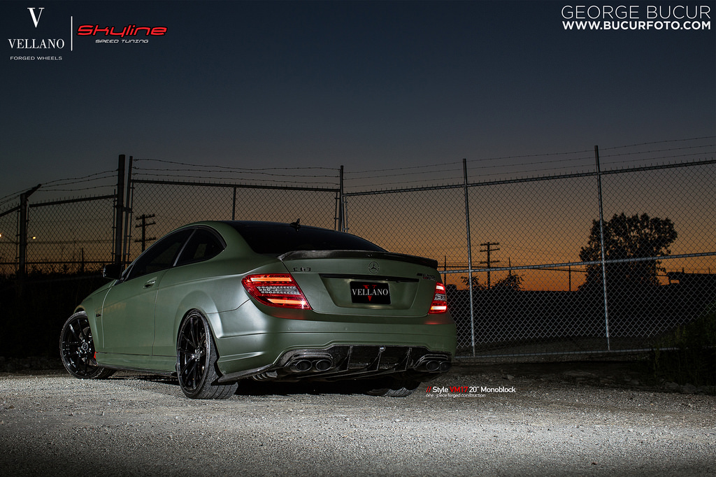 photo 7 Mercedes-Benz C-Class custom wheels Vellano VM17 20x, ET , tire size X R20. x ET 