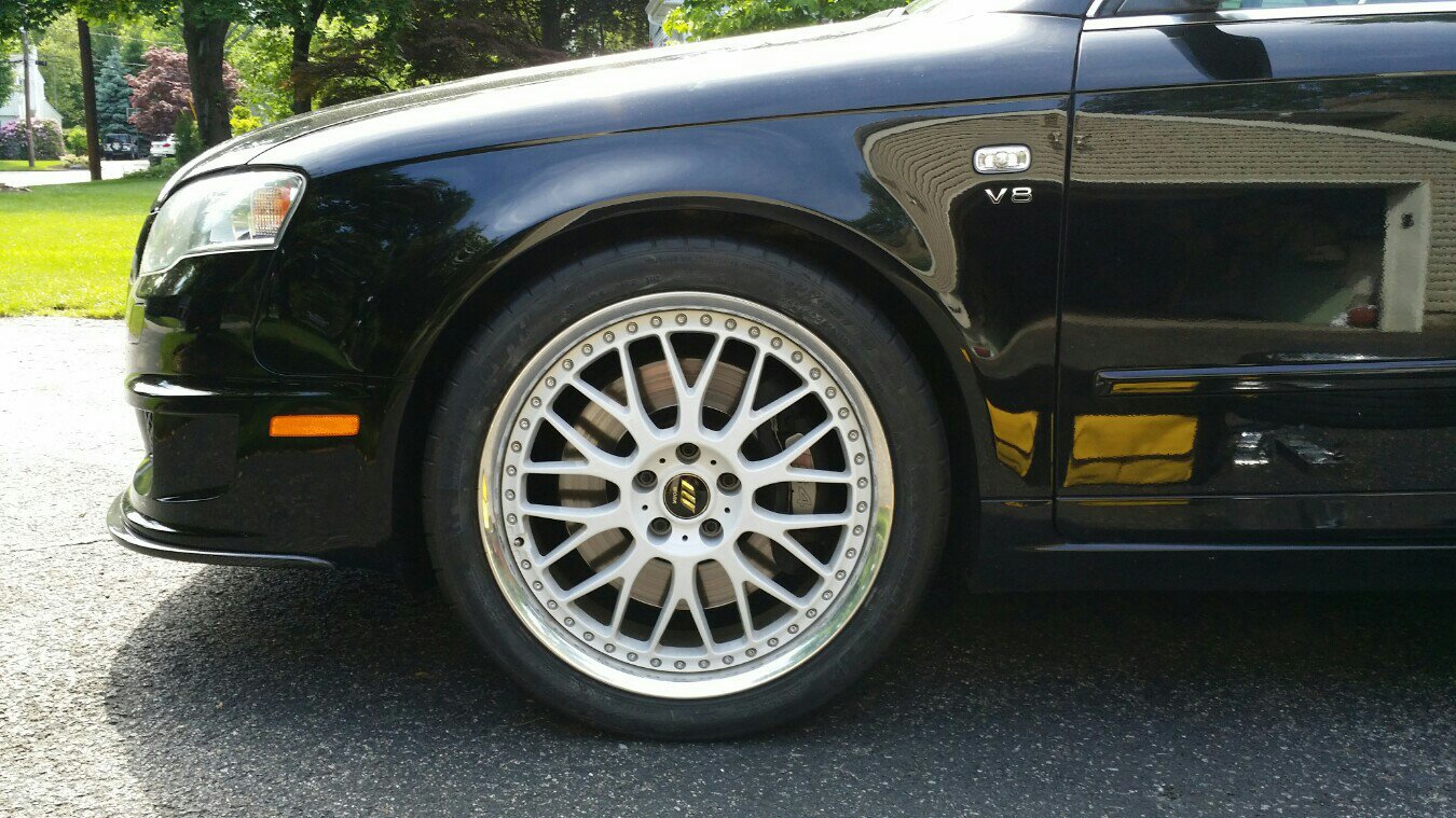 photo 1 Audi S4 custom wheels Work VS-XX 19x8.5, ET +34, tire size 245/35 R19. 19x8.5 ET+32 