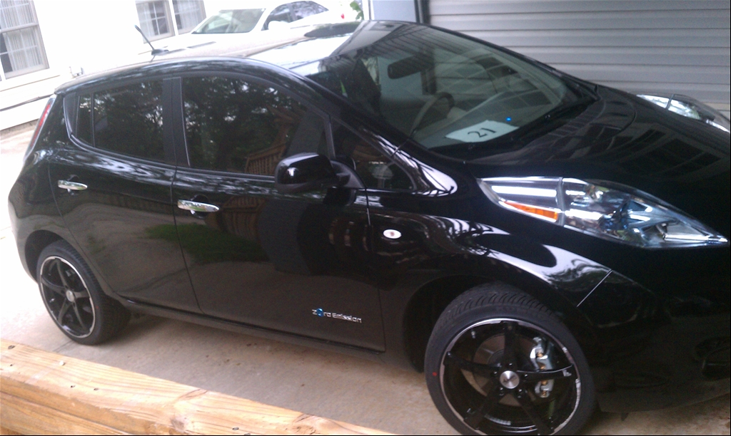 photo 4 Nissan LEAF custom wheels Advanti Denaro b2 18x8.0, ET , tire size 215/40 R18. x ET