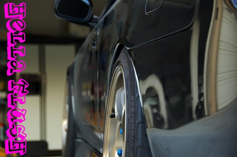photo 3 Honda Prelude custom wheels 5Zigen Fn01R-c 17x9.0, ET +43, tire size 225/45 R17. 17x9.0 ET+38 