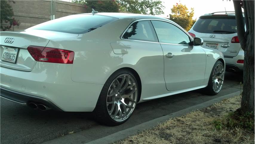 photo 3 Audi S5 custom wheels Avant Garde M310 20x10.0, ET +35, tire size 255/35 R20. x ET