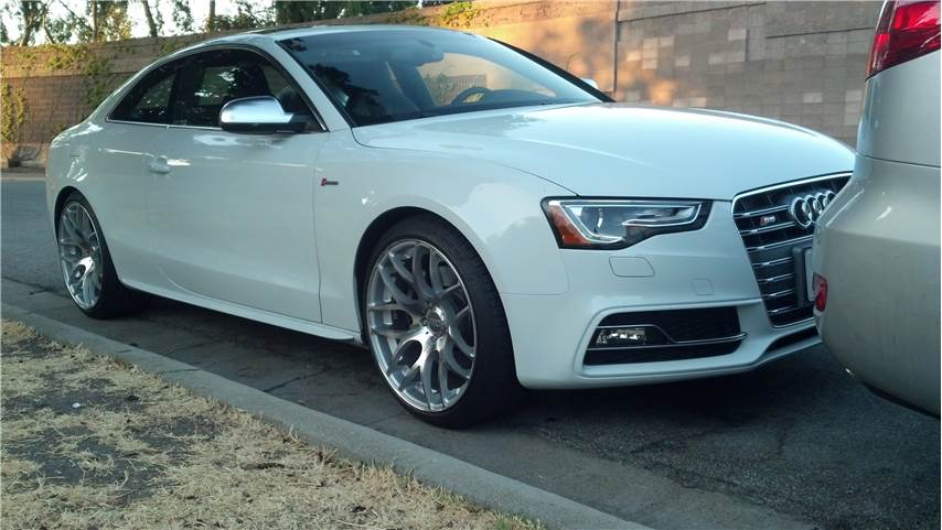 photo 4 Audi S5 custom wheels Avant Garde M310 20x10.0, ET +35, tire size 255/35 R20. x ET