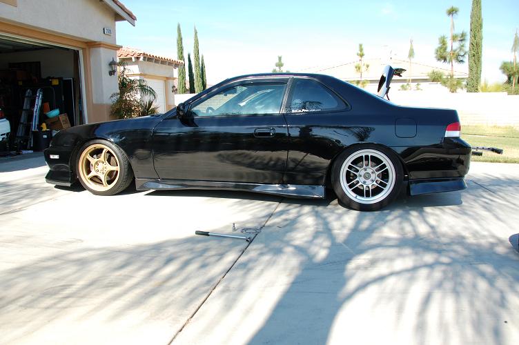 photo 3 Honda Prelude custom wheels 5Zigen Fn01R-c 17x8.0, ET +38, tire size 215/40 R17. 17x9.0 ET+45 255/40 R17