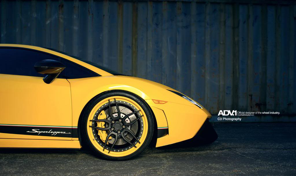photo 3 Lamborghini Gallardo custom wheels ADV005 Track Spec 20x8.5, ET , tire size X R20. 20x12.0 ET