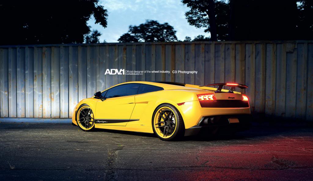 photo 9 Lamborghini Gallardo custom wheels ADV005 Track Spec 20x8.5, ET , tire size X R20. 20x12.0 ET