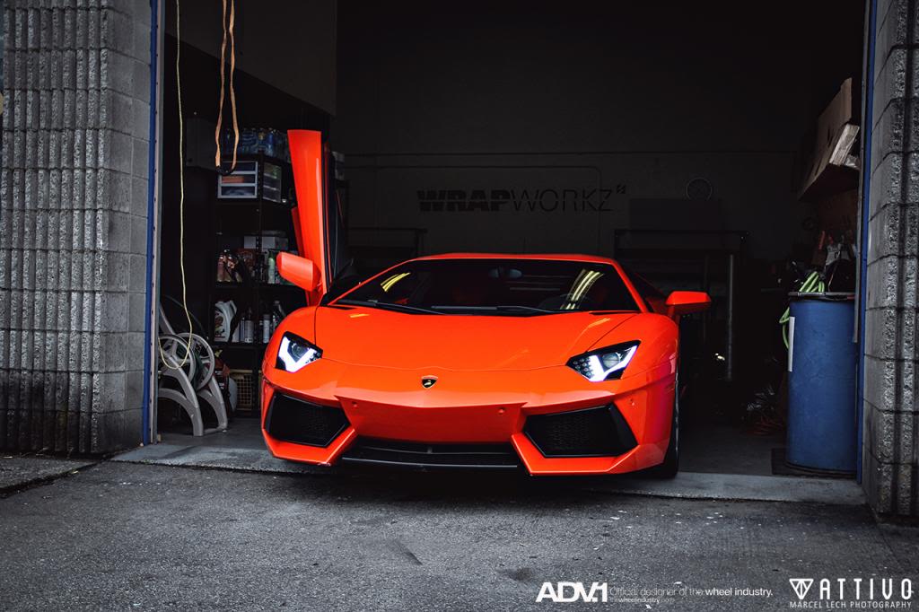 photo 2 Lamborghini Aventador custom wheels ADV5.0 Track Spec 20x9.5, ET , tire size X R20. 21x12.5 ET 