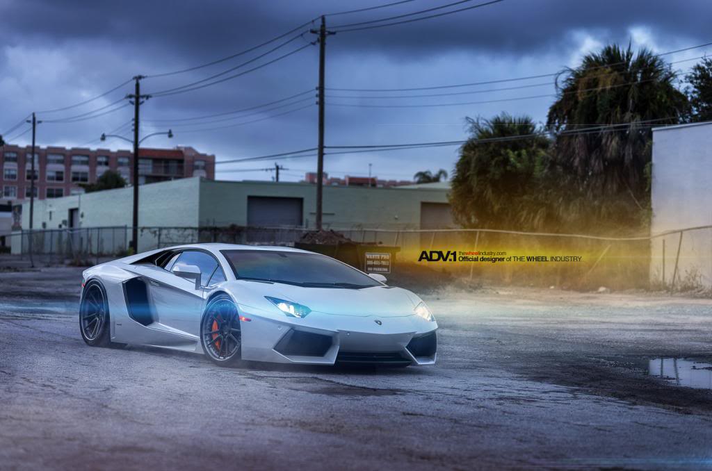 photo 2 Lamborghini Aventador custom wheels ADV5.2 Track Spec | SL Series 20x9.5, ET , tire size X R20. 21x12.5 ET