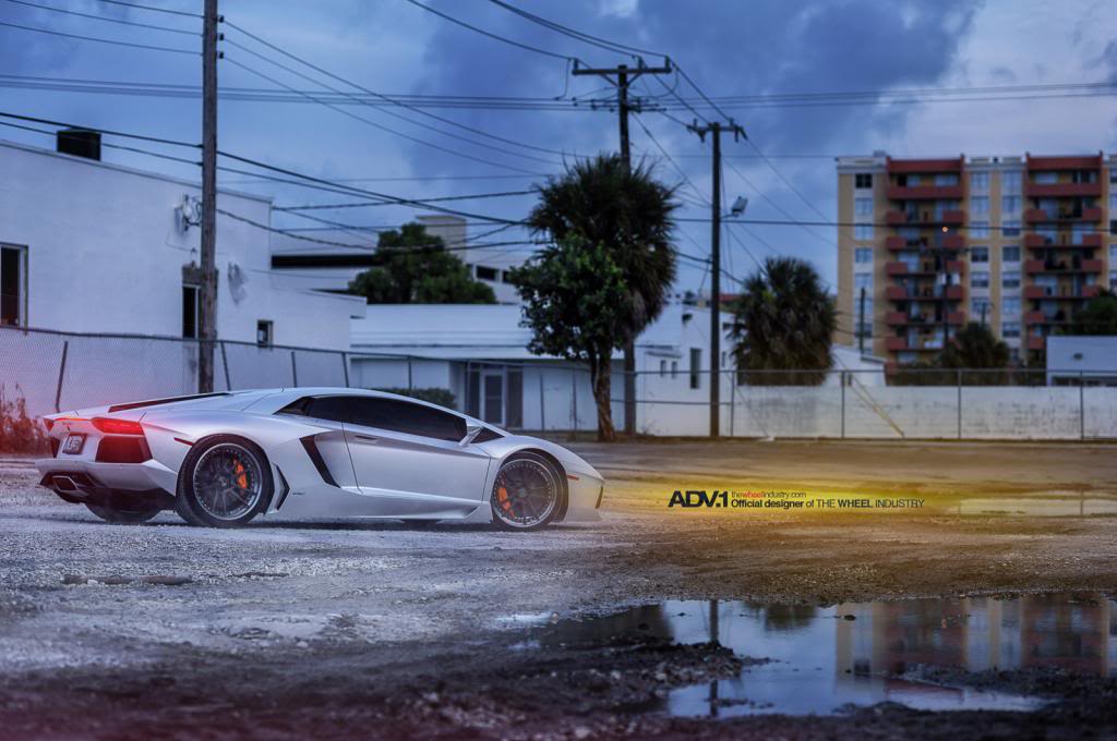 photo 9 Lamborghini Aventador custom wheels ADV5.2 Track Spec | SL Series 20x9.5, ET , tire size X R20. 21x12.5 ET