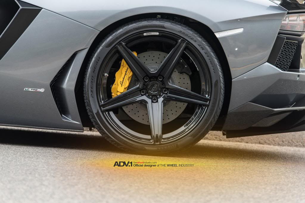 photo 3 Lamborghini Aventador custom wheels ADV5.1 SL Series Monoblock  20x9.0, ET , tire size X R20. 21x12.5 ET 