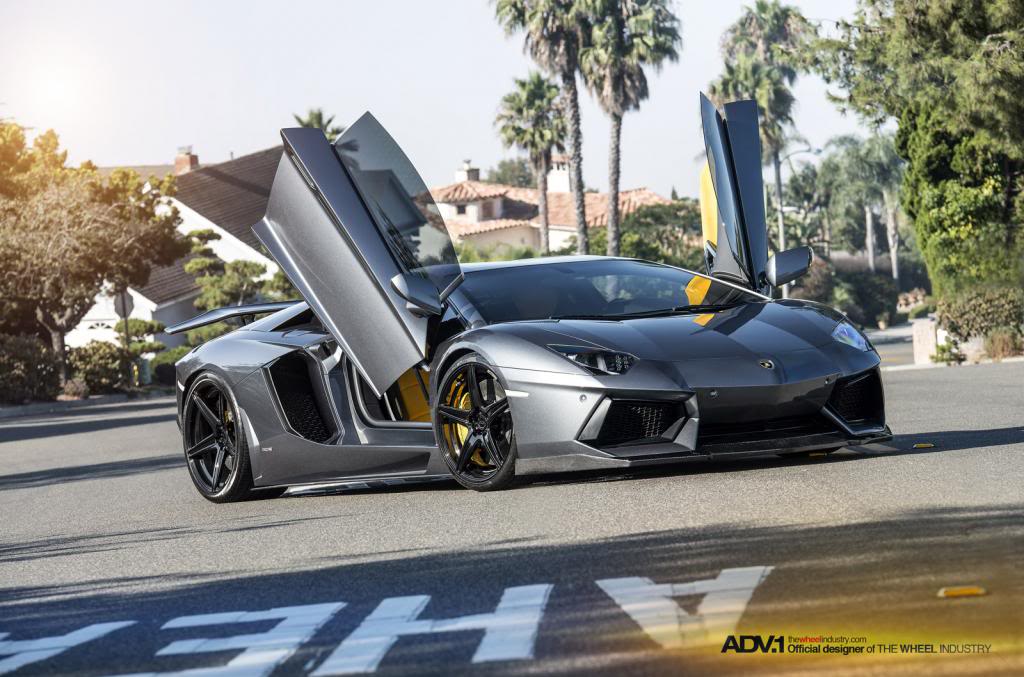 photo 15 Lamborghini Aventador custom wheels ADV5.1 SL Series Monoblock  20x9.0, ET , tire size X R20. 21x12.5 ET 